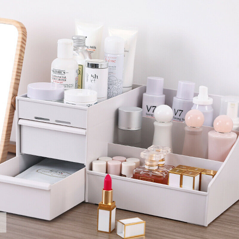 Cosmetics Make-up Drawer Storage Box Dressing Desktop Skin Care Products Rack
