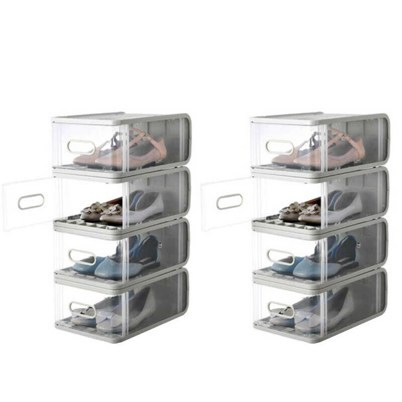 Thick Plastic Transparent Drawer Shoe Box