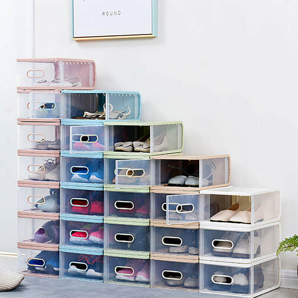 Thick Plastic Transparent Drawer Shoe Box