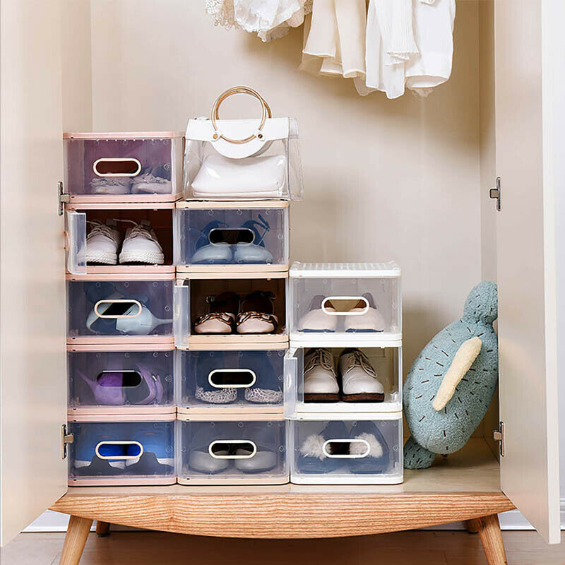 Thick Plastic Transparent Drawer Shoe Box