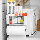 Kitchen Storage Paper Towel Roll Holder Rack Organizer