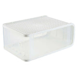 Transparent Plastic Storage Shoe Box flip Drawer Stackable  Dust-proof
