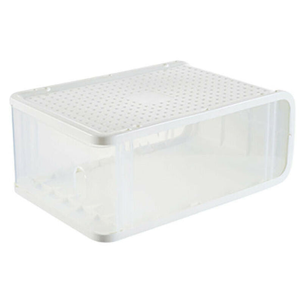 Transparent Plastic Storage Shoe Box flip Drawer Stackable  Dust-proof
