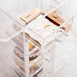 Transparent Acrylic Lipstick Jewelry Storage Box Drawer