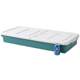Large-capacity Under Bed Pulley Quilt Clothing Books Storage Box