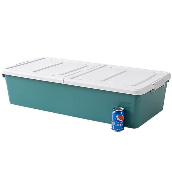 Large-capacity Under Bed Pulley Quilt Clothing Books Storage Box