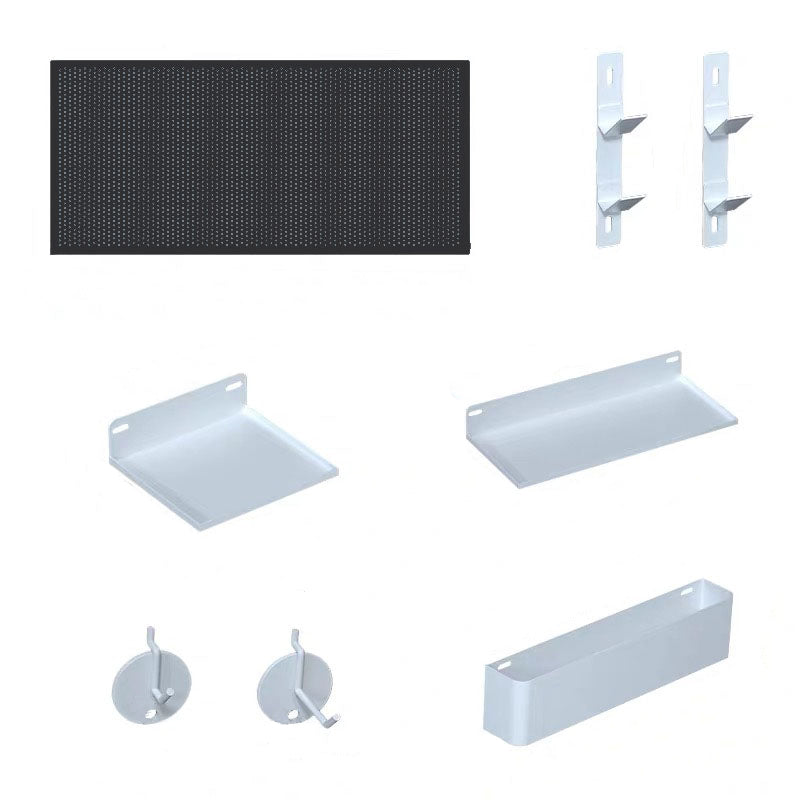 No. 5 Hole Plate Vacuum Cleaner Storage Accessories Wall Rack Iron Nordic