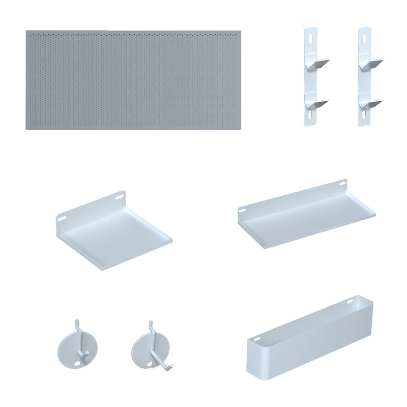 No. 5 Hole Plate Vacuum Cleaner Storage Accessories Wall Rack Iron Nordic