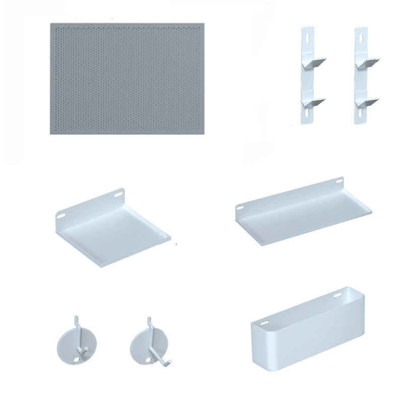 No. 3-4 Hole Plate Vacuum Cleaner Storage Accessories Wall Rack Iron Nordic