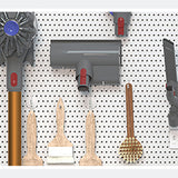 No. 3-4 Hole Plate Vacuum Cleaner Storage Accessories Wall Rack Iron Nordic