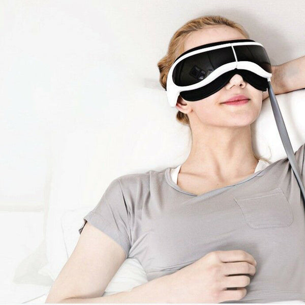 Foldable Air Pressure Eye Massager Infrared Music Heat Vibration Fatigue Care