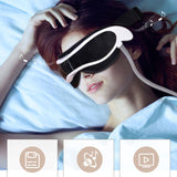 Foldable Air Pressure Eye Massager Infrared Music Heat Vibration Fatigue Care