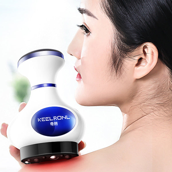 Electric Wireless Body Gu Sha Scraping Therapy Vacuum Suction Detox Massager