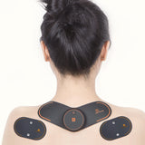 Portable Mini Electric Neck Massager Cervical Patches Stimulator Pain Relief