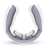 Portable Electric Neck Massager Cervical Patches Stimulator Pain Relief 4-Head