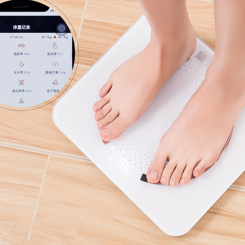 Smart Electronic Scale Fat Reduction Measuring Body Weight Loss Fitness BMI