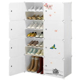 Shoe Rack Waterproof Non-Woven Cover Cabinet Organizer Storage Shelves