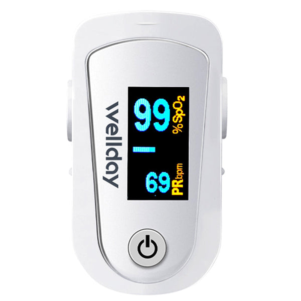 Medical Oximeter Finger Clip Blood Oxygen Detection Pulse Heart Rate Monitor