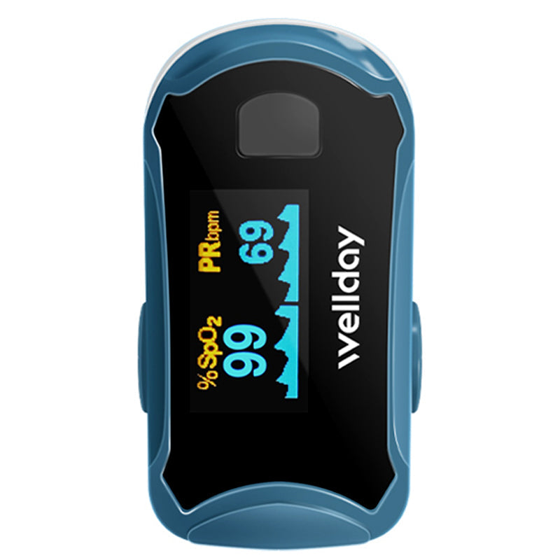 Medical Oximeter Finger Clip Blood Oxygen Detection Pulse Heart Rate Monitor
