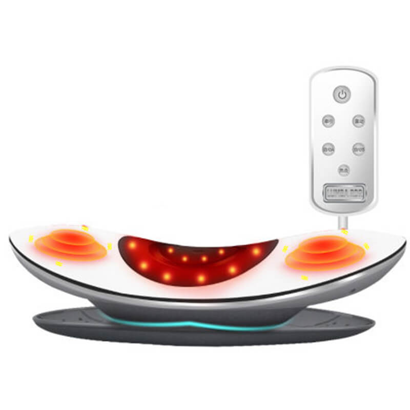 Electric Massage Pillow Shiatsu Cervical Massager Infrared Lumbar Spine Health