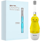 Fine Sonic Electric LED Toothbrush Family  Parent-child Pack MEGATEN Dorothy