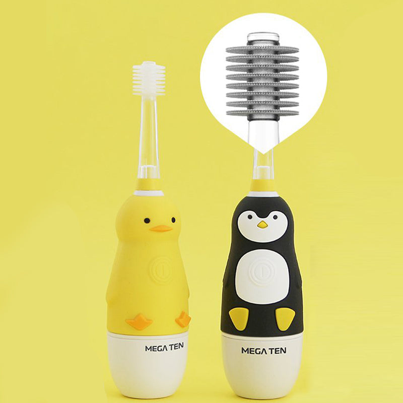 Fine Sonic Electric LED Toothbrush Family  Parent-child Pack MEGATEN Dorothy