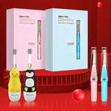 Fine Sonic Electric LED Toothbrush Family  Parent-child Pack MEGATEN Dorothy