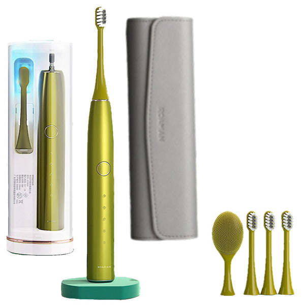 Electric Rechargeable Toothbrush Adult Sonic Automatic Small Oral Plaque ROAMAN