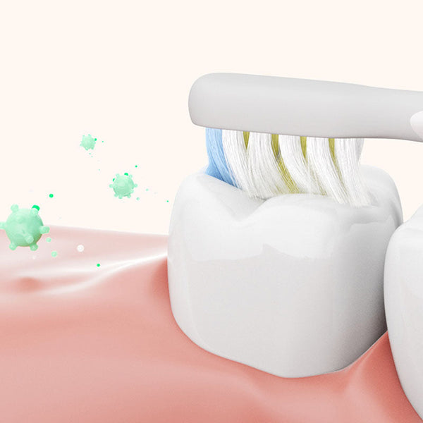 Children Brush Head Sonic Rechargeable Electric Toothbrush Waterproof ROAMAN