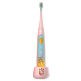 Children's Rechargeable Electric Automatic Toothbrush Sonic  Brush Silicone Head