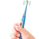 Children's Rechargeable Electric Automatic Toothbrush Sonic  Brush Silicone Head