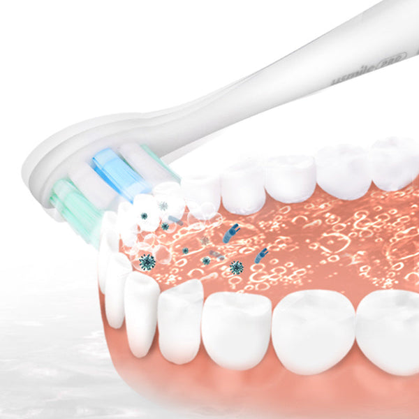 Electric Toothbrush Head White Professional Care Soft Brush Dental Teeth USMILE
