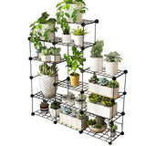 Balcony Indoor Outdoor Garden Living Room Flower Pot Rack Succulent Plant Stand