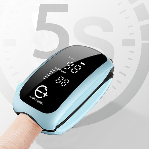 Fingertip Finger Clip Heart Rate Blood Pulse Detector Rechargeable Oximeter