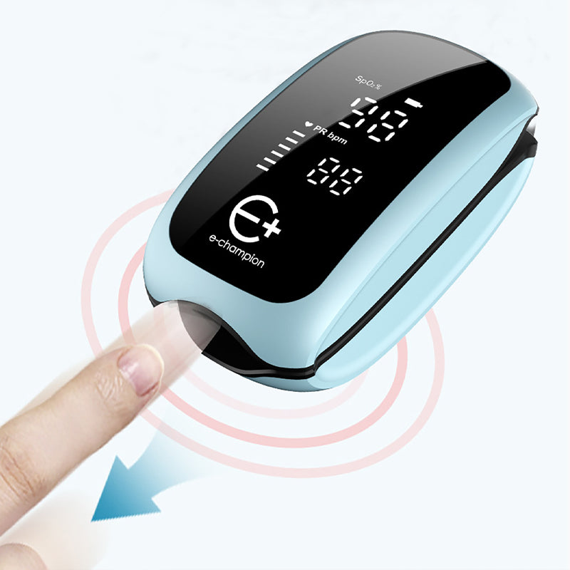 Fingertip Finger Clip Heart Rate Blood Pulse Detector Rechargeable Oximeter