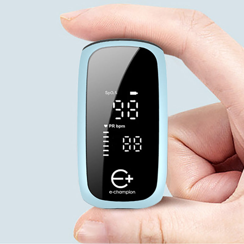 Fingertip Finger Clip Heart Rate Blood Pulse Detector Rechargeable Oximeter