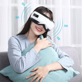 Foldable Smart Electric Steam Hot Compress Eye Mask Cover Protection LCD Display