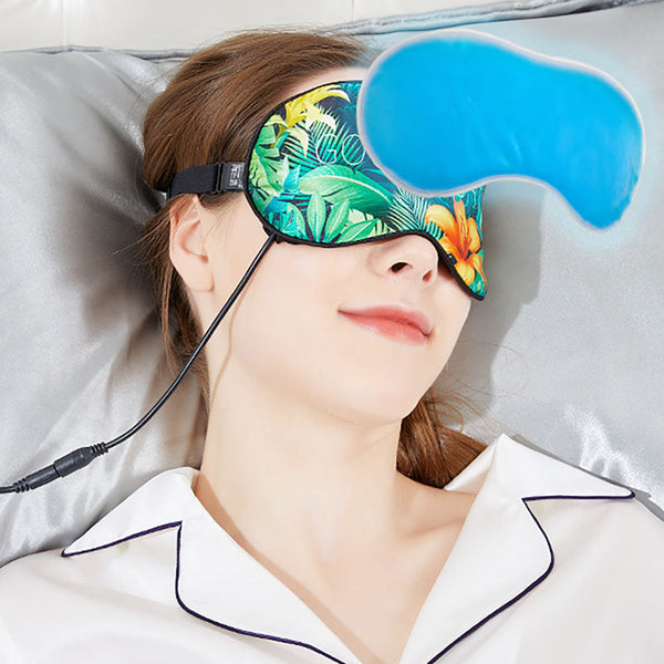 Electric USB Steam Hot Compress Eye Mask Cover Intelligent Temperature