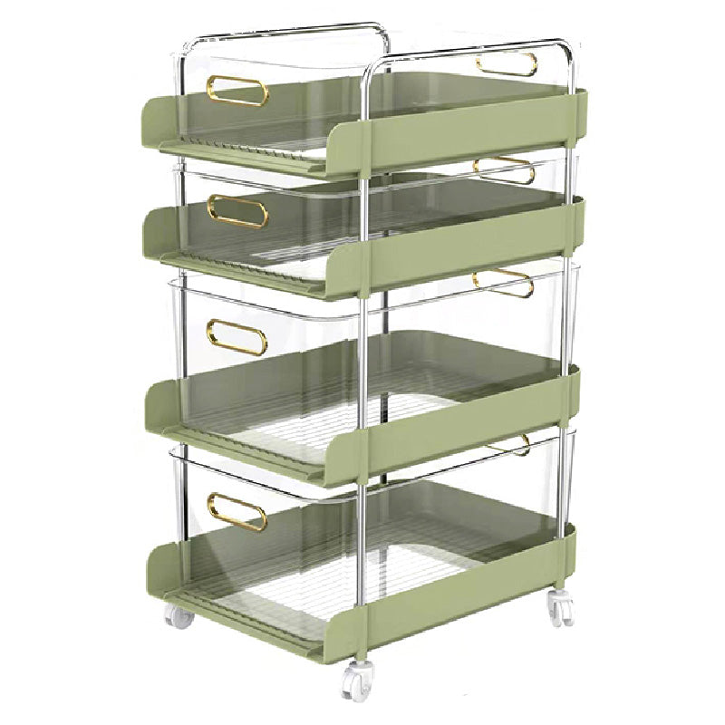 Multi-layer Storage Trolley Movable Home Multi-functional Trolley Storage Rack