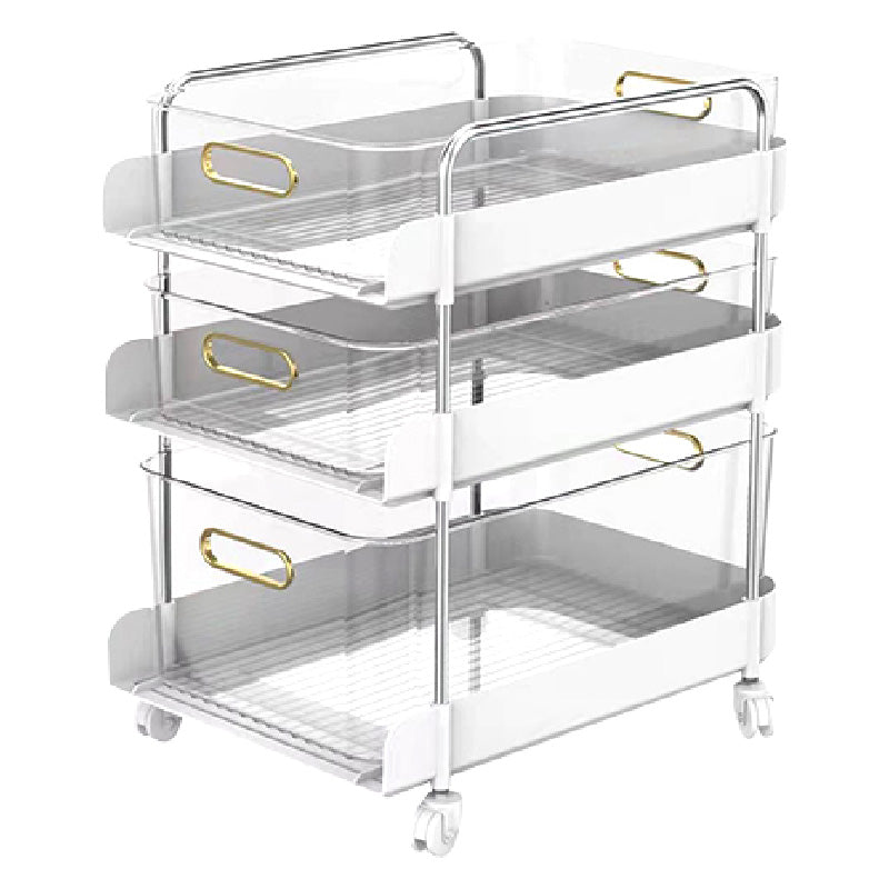 Multi-layer Storage Trolley Movable Home Multi-functional Trolley Storage Rack