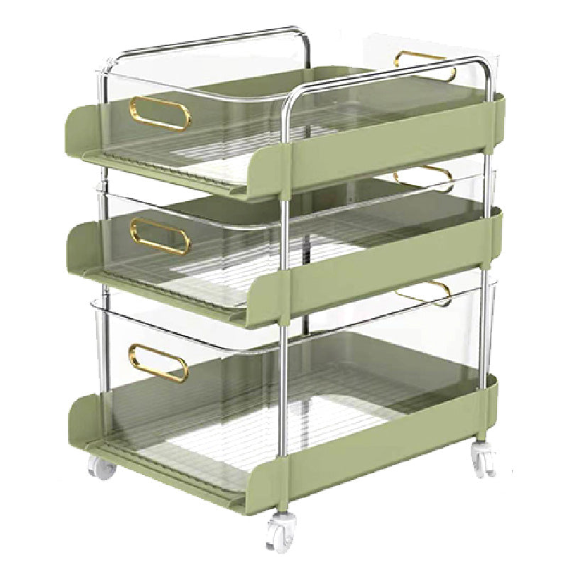 Multi-layer Storage Trolley Movable Home Multi-functional Trolley Storage Rack