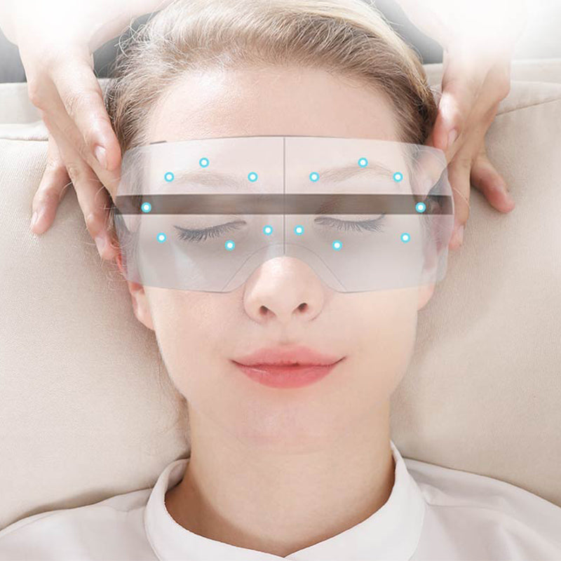 Eye Care Massager Electric Thermal Shock Vibration Pressure Smart Eye Protector