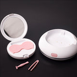 Electric Contact Lens Cleaner Automatic Washer Protein Removal Storage Box 3N