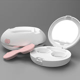 Electric Contact Lens Cleaner Automatic Washer Protein Removal Storage Box 3N