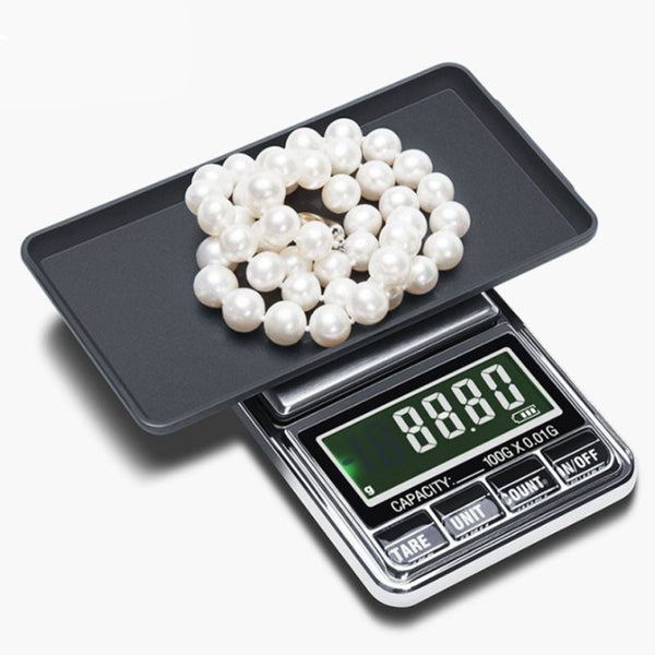 Portable Household Kitchen Electronic Weighing Scale Gram Battery Rechargeable