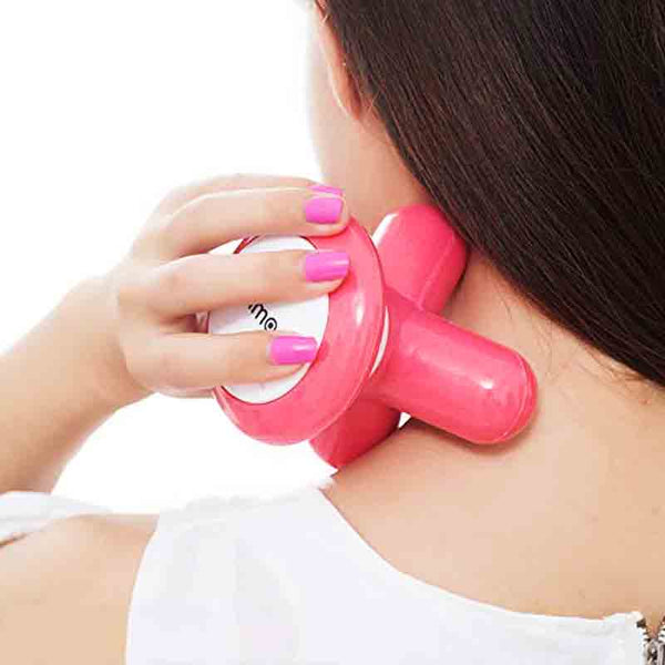 Electric Handheld Full Body Waist Neck Head Vibrating UFO Mini Mushroom Massager