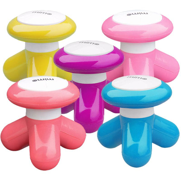 Electric Handheld Full Body Waist Neck Head Vibrating UFO Mini Mushroom Massager
