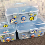 Medicine Multi-layer First Aid Kit Children's Snacks Storage Box High Capacity
