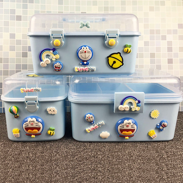 Medicine Multi-layer First Aid Kit Children's Snacks Storage Box High Capacity
