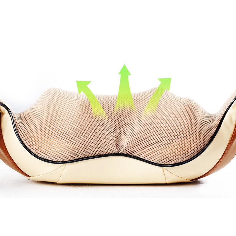 Electric Shoulder Neck Massager Heat Therapy Deep Tissue 3D Kneading Massage SKG